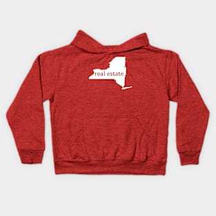 New York State Real Estate T-Shirt Kids Hoodie